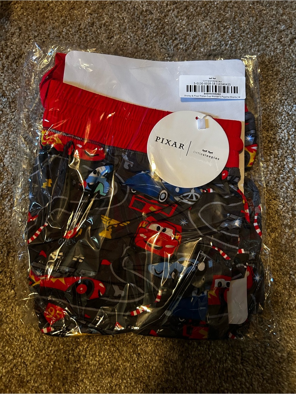Little Sleepies Piston Cup Shorts Medium